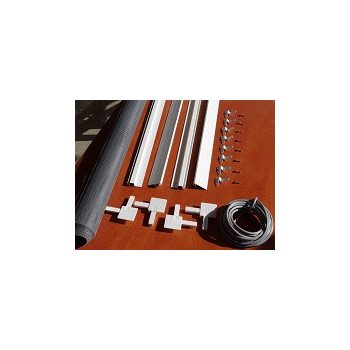 Peremes alumínium keretes szúnyogháló szett (30x11)