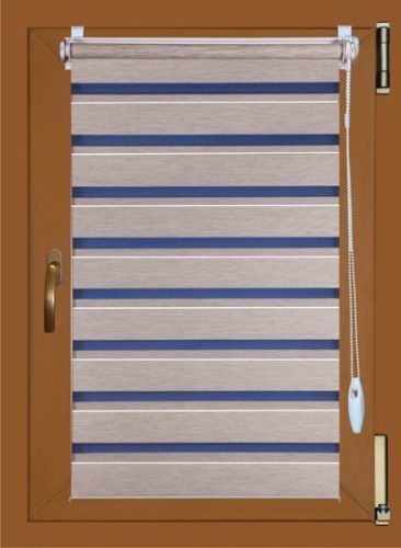 Mini sávroló tok nélkül 3-as színmintából (160 cm magasságig)