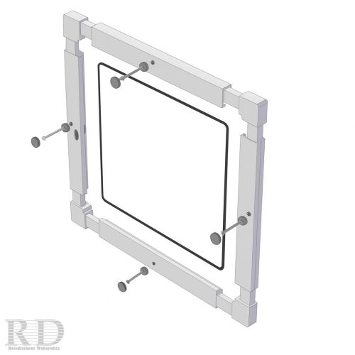   90*120-as műanyag keretes szúnyogháló szett