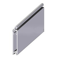  Záróléc alumínium, fehér