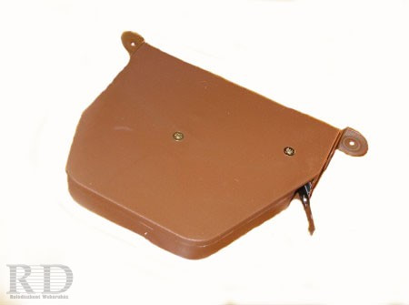  Fém füles redőnyautomata (zsinórhoz), aranytölgy
