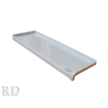 36 cm-es extrudált alumínium párkány