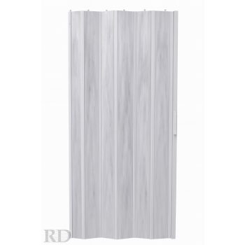 Harmonikaajtó egyedi méretben(szürke faeres)