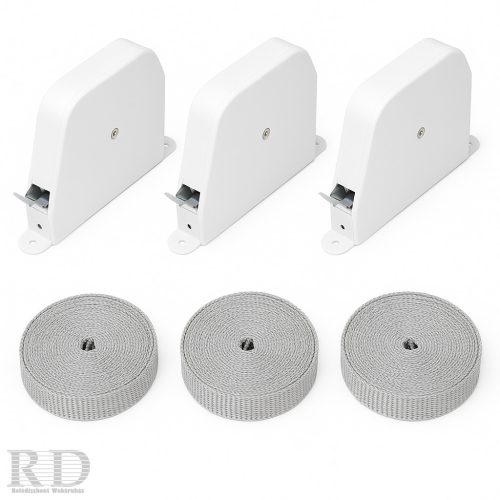 Redőnyautomata + 5 méter gurtni (3 db-os szett)