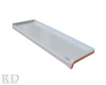 24 cm-es extrudált alumínium párkány